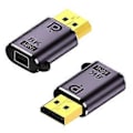 Miniatyrbilde 4 av 5: DP1.4 MiniDP til DP Video Forlengelseskonverter Mini Displayport Mann-Hunn Adapter