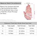 Miniatyrbillede 3 af 5: Vandtætte og vindtætte termiske handsker - Thinsulate vinter touch screen varme handsker sort Xl kode