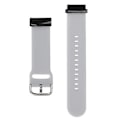 Miniatyrbild 1 av 5: 26mm Silikon Klockarmband Flexibelt Justerbart Ersättningsarmband för Fenix 7X 6X 5X Grå