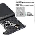 Pikkukuva 4 / 4: Ulkoinen CD DVD +f04-rw asema USB 3.0 Kannettava USB Dvdf04cd Rom poltin Optinen asema Soitin Lukija Kirjoitin Kannettava Pöytätietokone, Mac Macbook Prof04a