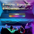 Miniatyrbild 3 av 5: Rgb Soundbar Trådlös Bluetooth Stark Subwoofer Skrivbordshögtalare
