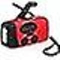 Miniatyrbild 1 av 3: Solradio, bärbar vevradio, dynamo-radio handvevradio med AM/FM, nödradio med vev, LED-ficklampa för utomhuscamping