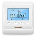 Miniatyrbilde 1 av 5: 16A 230V LCD Programmerbar Varmegulv Varme Romtermostat Termoregulator Temperaturkontroller Manuell Mekanisk