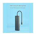 Pikkukuva 5 / 5: Tietokoneen 6-in-1 USB-laajennin 10 Gbps nopea tiedonsiirto USB-C-jakaja USB 3.