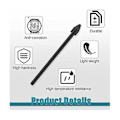 Miniatyrbilde 3 av 5: 50 stk. Nib-tupper Refill Erstatning Nib-tupper Stylus-tupper For Note10/note10 Plus/note 20/s7/s7 Plus