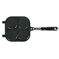 Miniatyrbillede 3 af 5: Æggepande Dobbeltsidet Pandekageform Stegepande Pandekagepande Non-Stick Dyre Pandekage Maker Mini Pandekageform Pande