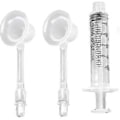 Miniatyrbilde 1 av 5: 2 stk. Brystvortekorrektor Aspirator Amming Sugekopp For Flate Inverterte Tilbaketrekninger