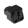 Miniatyrbillede 2 af 5: IEC 320 C14 til Universal Hun Strømadapter AC Strømstik Konnektor Sort