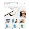 Miniatyrbillede 4 af 5: Mini 2.4G Trådløs Finger Ring Mus Ergonomisk Håndholdt Optisk Rejsemus (Sort)