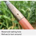 Miniatyrbillede 5 af 5: Havearbejde rive, lugejern rive, have scarifier rive, metal tung rive, 4-tandet sømrive stål rive landbrugsredskaber metal havearbejde rive