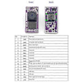 Miniatyrbilde 5 av 5: GM808-Q Skannermodul Global Skannemotor Strekkode QR-kode Lesemodul Ekstremt Liten Kodeskanningsmodul