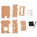 Miniatyrbillede 1 af 4: Akryl Kølekasse Varmeafledning Kabinet Bundkort Beskyttelsesboks til Raspberry Pi 3 Med Blæser