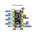 Miniatyrbild 2 av 5: För Yd-rp2040 Kort 4mb Flash Core Board Dual-core 264kb Arm Micro Mboar