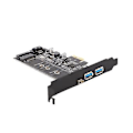 Miniatyrbillede 4 af 4: Dual Usb 3.0 Type-c M.2 Pcie Adapter M2 Ssd Sata B Nøgle Til Pci-e 3.0 Konverter Riser Til 2280