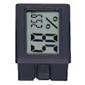 Miniatyrbilde 2 av 5: Digitalt Display Temperaturmåler ABS Miljø Innendørs Termometer for Smart Hjem FY11001Svart