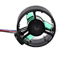 Miniatyrbillede 1 af 5: 350W 12V-24V Propelblade Undervands Thruster Børsteløs Motor 3-Blads Propel til RC Model Skib Båd Dele, CCW