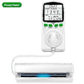 Miniatyrbillede 3 af 5: Effektmåler Wattmeter Strømmåler EU Stik Energimåler Ft