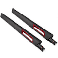 Miniatyrbild 3 av 5: Geore 2x8dbi Dual Band M.2 Ipex Mhf4 U.fl Kabel Till Rp-sma Pigtail Wifi Antenn Set För Ax210 Ax200 9260 9 Hwy