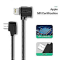Miniatyrbillede 3 af 4: 11,8 tommer og 3,9 tommer Lightning datakabel til Micro Usb til Dji Mini Se/mavic Mini/mavic 2 Pro&zoom/mavic Air/spark Controller tilbehør (2 pak)