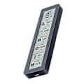 Pikkukuva 1 / 5: M.2 NVME/NGFF SATA SSD -kotelo näyttöruudulla, älykäs digitaalinen terveydentilan tunnistus, USB3.2 Gen2 Type-C 10 Gbps