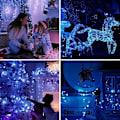 Miniatyrbild 5 av 5: 12 st batteridrivna mikro ljusslingor, 20 LED koppartrådslampor, 2 meter batteridrivna mini LED ljusslingor för födelsedagsfest, bröllop, juldekorationer