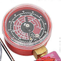 Miniatyrbillede 4 af 5: -M02 Kølemiddel Diagnostisk Manifold Måler G1/4 Tilstand Manometer Trykmåler Køleværktøj til R22/32/R410A
