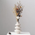 Miniatyrbillede 3 af 5: Keramisk Vase Bei Plantepotte Hjem R Blomsterarrangement En Skrivebord