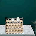 Miniatyrbillede 2 af 5: Model Maling Organizer Simpel Multi-Lag Delikat Praktisk Malingholder DIY Pigmenthylde med Flere Slots B