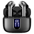 Miniatyrbild 1 av 5: Bluetooth Hörlurar True Wireless Earbuds 60h Speltid LED Display Hörlurar In-ear Hörlurar Med Mikrofon För TV