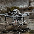 Miniatyrbild 5 av 5: För Dji-fpv Skyddsskydd Lyftande Landningsställ Hållare Drönartillbehör