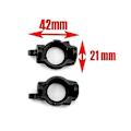 Miniatyrbilde 4 av 5: Styreblokk C-hub Bakre Nav Sett For Zd Racing Dbx-10 1/10 Rc Bil,2
