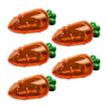 Miniatyrbild 1 av 5: 5 st Transparenta Påsk Plast Morötter Godisbox Påsk Presentförpackning Dekorationer C