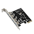 Miniatyrbild 4 av 4: Ssu 4 Port USB 3.0 PCI-e Expansionskort PCI Express Pcie USB 3.0 Hub Adapter 4-portars Usb3.0 Controll