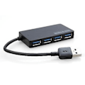 Miniatyrbild 1 av 5: USB 3.0 Hub 4 Port Höghastighets Expans Splitter