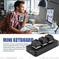 Miniatyrbild 4 av 5: MK321 Programmerbart Makro Mini Tangentbord 3 Lägen Mekaniskt Tangentbord Gaming Keypad för Spel Multimedia MK321Pro