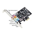 Miniatyrbilde 4 av 5: 5.1 Internt Lydkort for PC for Windows 8 3D Stereo PCI-e Lydkort CMI8738