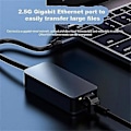 Miniatyrbilde 3 av 5: Ethernet Adapter USB 3.0 til 2.5G Nettverk RJ45 Ekstern Nettverkskabel
