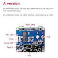 Miniatyrbillede 5 af 5: MPS2242-POE B til 5 PCIE til NVME SSD 2242 HAT med POE Strøm 5V 4.5A Understøtter 2242/2230
