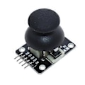Pikkukuva 1 / 5: Kaksiakselinen XY-joystick-moduulin ohjain Joystick-ohjausvivun anturilevy KY-023 PS2/Raspberry Pi -laitteelle Arduinoa varten