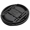 Miniatyrbilde 5 av 5: 58mm Objektivdeksel med Hull for Objektivdekselstropp, Pakke for DSLR-kameraer (58mm) - 4 stk.