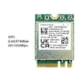 Miniatyrbillede 3 af 5: WiFi 6 Dual-Band AX1800 Realtek- RTL8852BE M2-NGFF Adapter Bluetooth-kompatibel5.2 Trådløst Wlan WiFi Kort 2.4G/5G 1800M