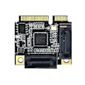 Miniatyrbillede 3 af 5: PCI-e PCI til 2 porte SATA 3.0 konverter SSD HDD SATA3 controller udvidelseskort SATA multiplikator kort