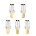 Miniatyrbilde 1 av 4: RF Koaksialadapter, 5 stk. TV Hunn til SMA Adapter TV Hunn til SMA Hunn Kobling Topp Ytelse