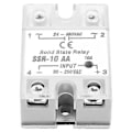 Pikkukuva 5 / 5: SSr 10 AA 10A Solid State -relemoduuli SSR AC-AC Tulo 90-250V AC Lähtö 24-480V AC
