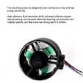 Miniatyrbillede 5 af 5: 350W 12V-24V Propelblade Undervands Thruster Børsteløs Motor 3-Blads Propel til RC Model Skib Båd Dele, CCW