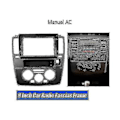 Miniatyrbilde 2 av 5: For Tiida 2004-2011 9 Tommer 2din Audio Fascia Trim Tiida Stereo Dashbord DVD Android Spiller Navigat