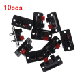 Miniatyrbild 5 av 5: Högtalarplatta Push Release Connector Terminal Strip Block 2 Position 2 Way