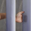 Miniatyrbillede 3 af 5: Bruseforhæng Vandtæt Polyester Tekstil Badeforhæng 180x200cm Mugbestandig Gradient Lilla