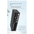 Miniatyrbilde 4 av 5: 4x1 Komponent Video Signal Switch YPbPr YCbCr Audio DSW41 Divider Panel Knapp Manuell Bryter CVBS 720P Metallskall