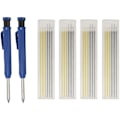Miniatyrbild 1 av 5: Solid Carpenter Pencil 2 Construction Pencil Long Nosed Deep Hole Pencil With Built-in Sharpener Re